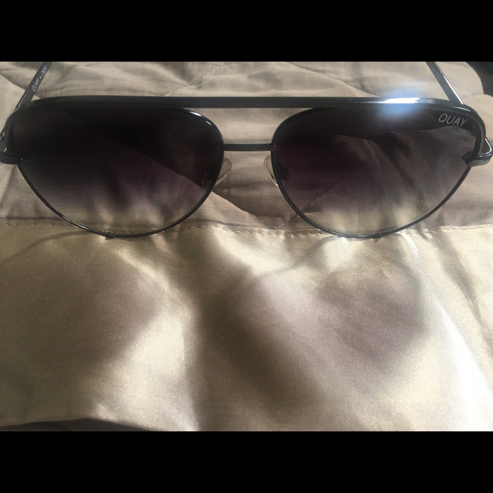HIGH QUAY BLAVK FADE SUNGLASSES